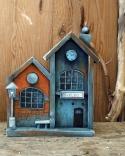 Seria Zabytkowe Dworce - drewniany domek dekoracyjny