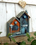 Seria Zabytkowe Dworce - drewniany domek dekoracyjny