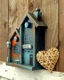 Seria Zabytkowe Dworce - drewniany domek dekoracyjny