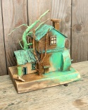 Drewniany domek dekoracyjny - Zapomniany Młyn