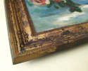 Obraz olejny w drewnianej ramie - Róże